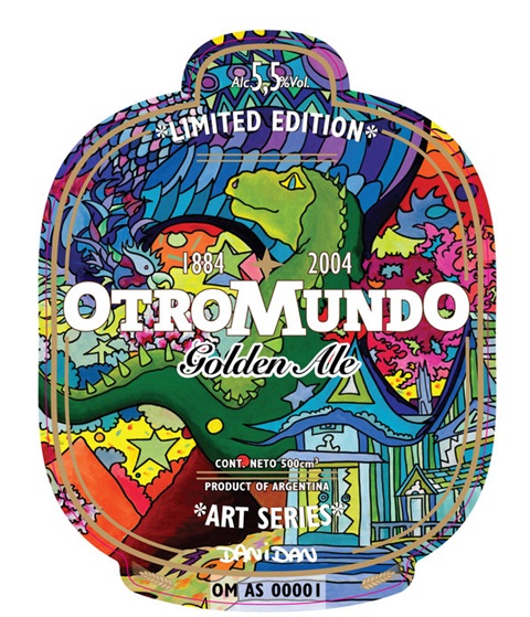 Golden Ale - diseño de etiqueta de cerveza