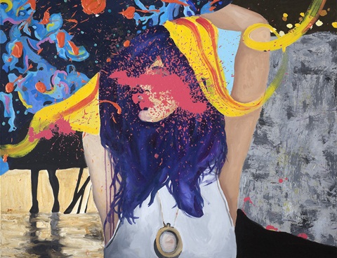 1 Sin Titulo 1 _ Acrilico sobre tela _ 120 x 100 cm _ 2010