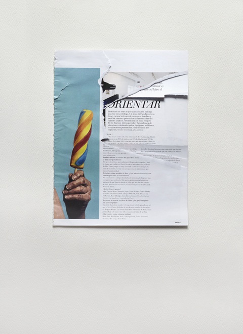 Sin titulo (orientar) _ Collage _ 82 X 62 cm _ 2011